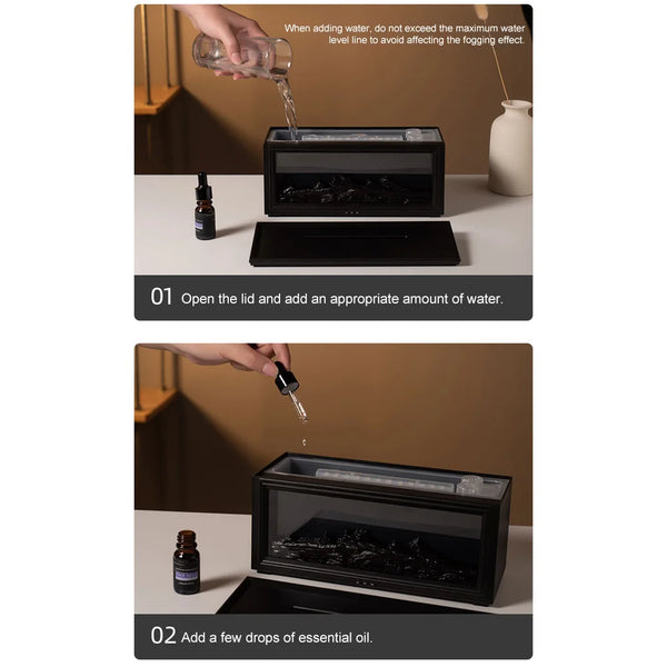 Aroma Flame Fireplace Diffuser