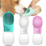 TrailPaws™ Portable Dog Water Bottle with Built-In Drinking Bowl