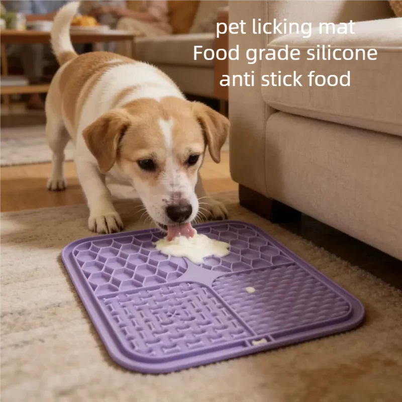 PawLick™ Dog Lick Mat & Slow Feeder — Single or 5 Pack