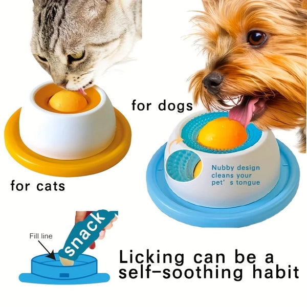 PawLick™ Lick Mat & Slow Feeder for Dogs & Cats