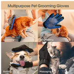 PawGlove™ Silicone Pet Grooming Glove for Dogs & Cats