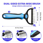 FurAway™ Stainless Steel Deshedding Brush for Dogs & Cats