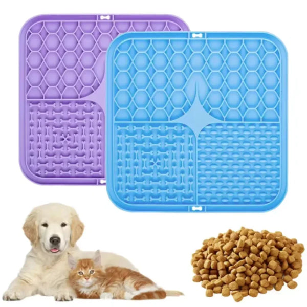 PawLick™ Suction Dog Lick Mat for Bath Time & Slow Feeding