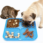 PawLick™ Suction Dog Lick Mat & Slow Feeder